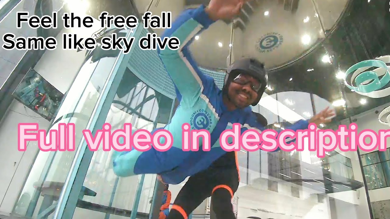 Indoor skydiving 🪂 | kuwait adventures | best place to visit in Kuwait