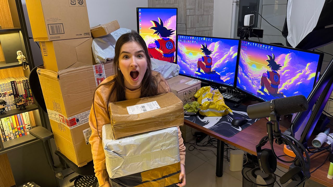 Mega Unboxing para o nosso cenário...