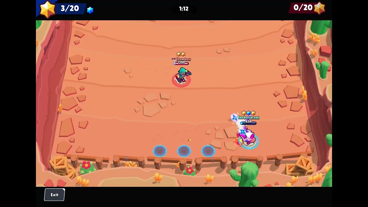 Beating Fake The best brawl know who wants to challenge me comment like and subscribe