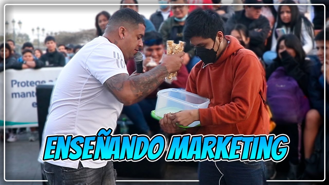Ense&ntilde;ando de Marketing al Manisero 😎🤣🔥 || Comico Jefferson