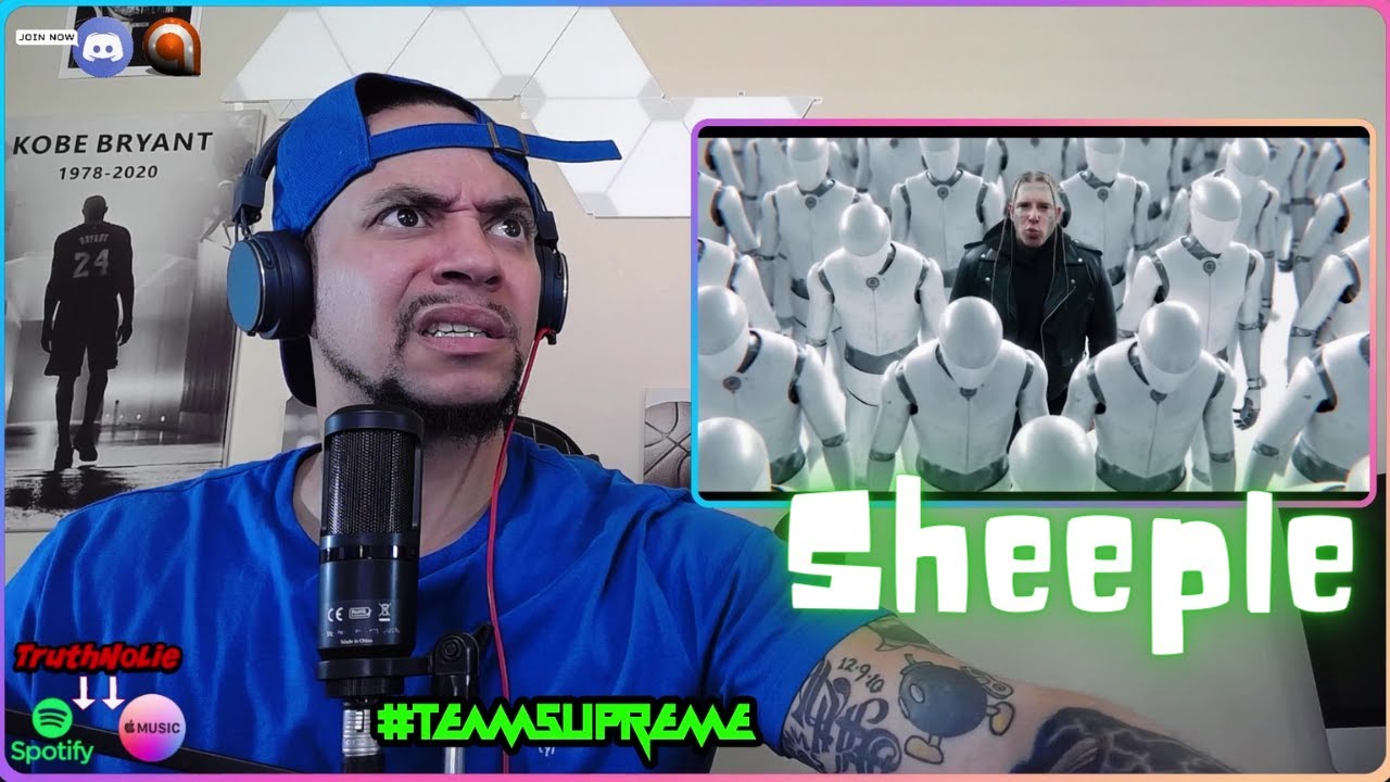 THIS PUT ME IN DEEP THOUGHT!!!! Tom MacDonald - Sheeple (REACTION) (Re-Upload)
