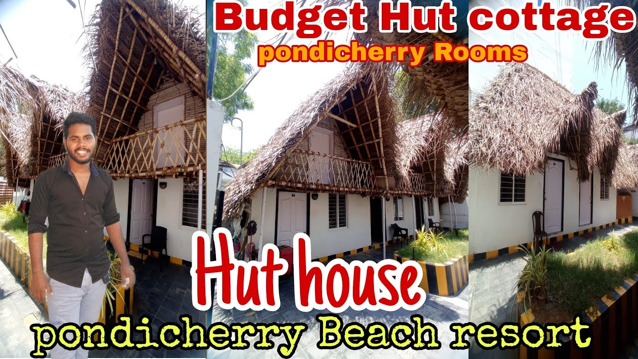 BUDGET HUT COTTAGE NEAR Pondicherry beach | Wood House Experience I Cheap and Best I Keeth House