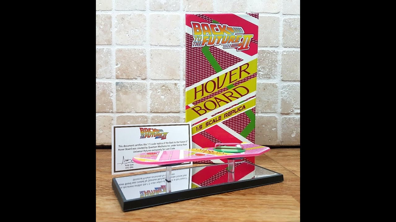 Unboxing Back to the Future II Hover Board Replica - Loot Crate Exclusive
