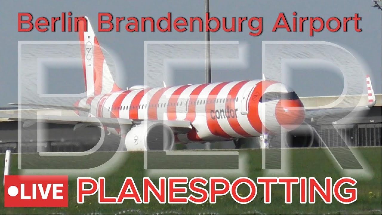 ✈️ BER✈️ | Planespotting LIVE | 26.05.2025 | Berlin Brandenburg Airport