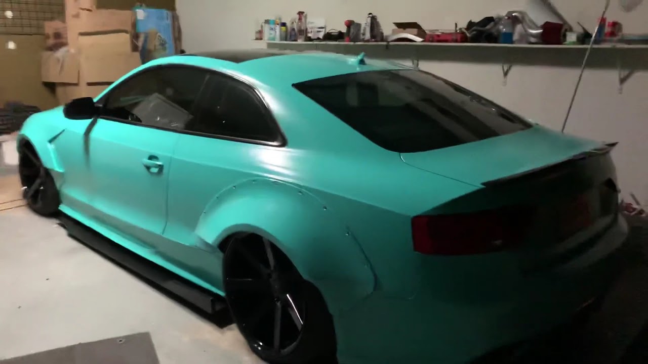 Wide body Audi A5 walk around