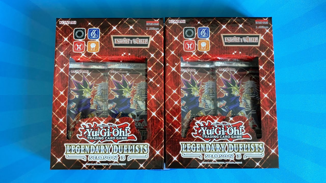 Legendary Duelists: Season 3 Display Opening/Unboxing Yugioh Karten + VERLOSUNG