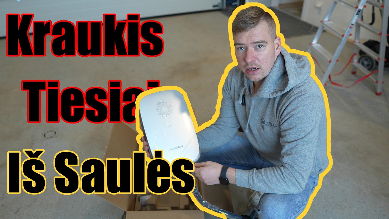Kaip įrengti elektromobilių įkrovimo stotelę, kuri draugauja su saulės inverterių? Eltis LT