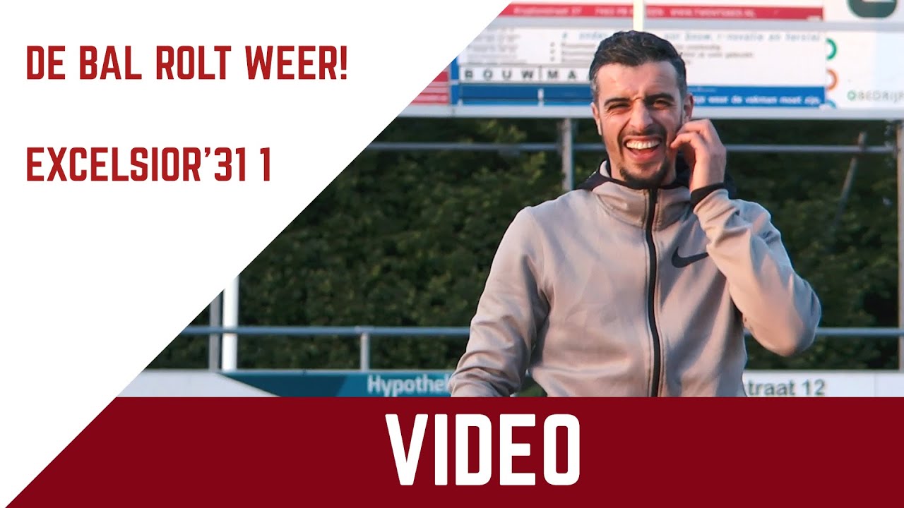 De bal rolt weer! Het eerste elftal stond na 9 weken weer met elkaar op het veld!