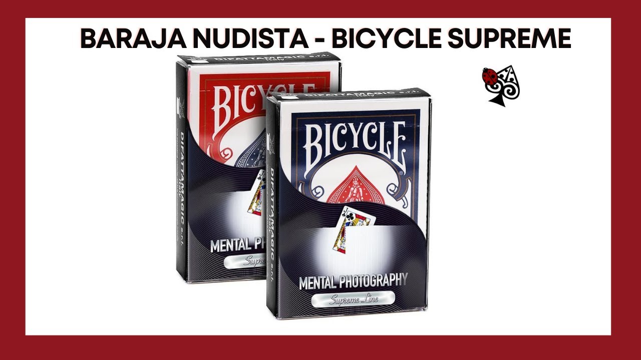 Baraja Nudista - Bicycle Supreme ⚡ Truco de magia  🔥