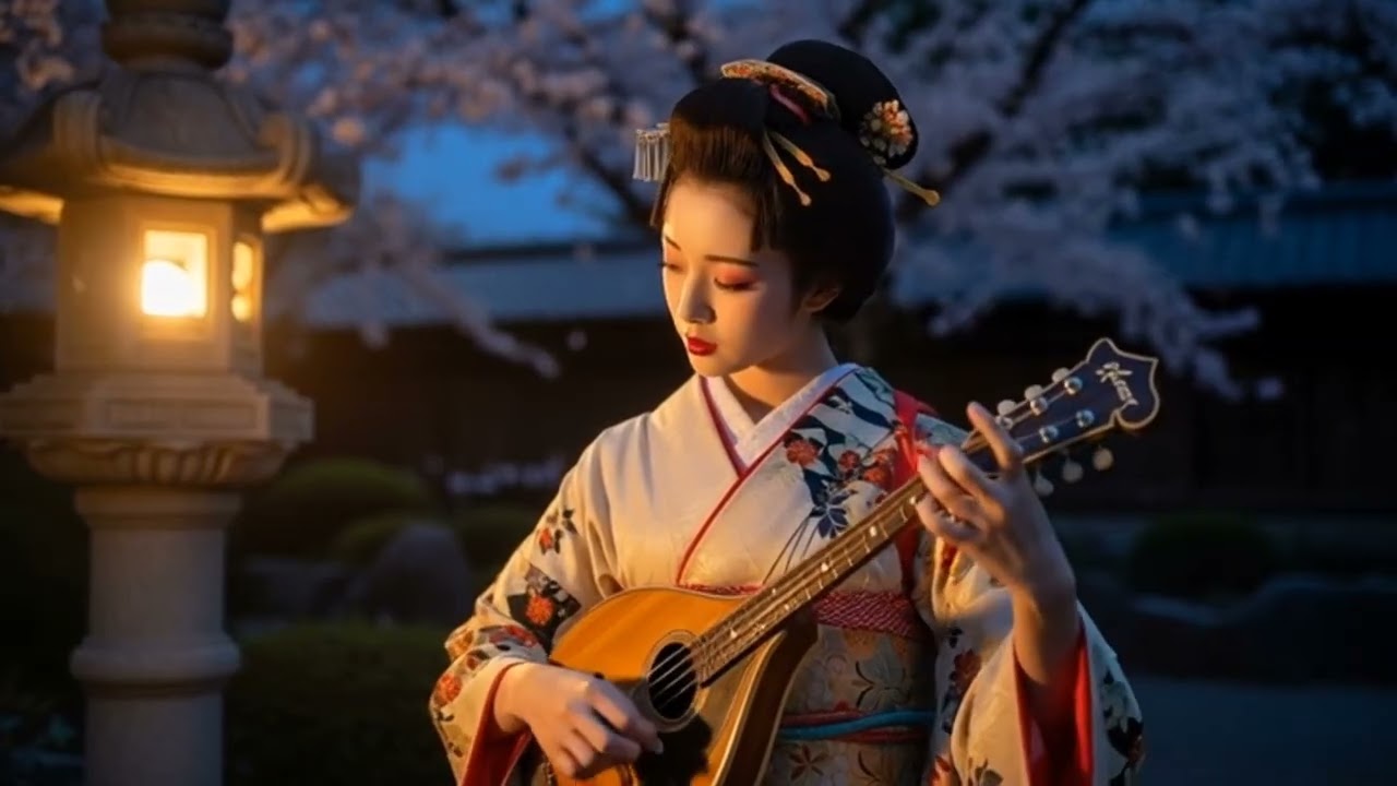 Serene Mandolin Music in a Sacred Place