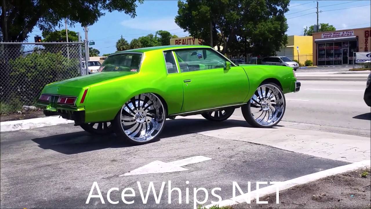 AceWhips.NET- Candy Slime Green Buick Regal Squattin on 30