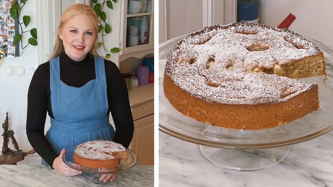 ÄPPLEKAKA | Swedish Apple Cake