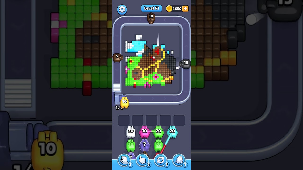Pixel flow level 61 slow speed 