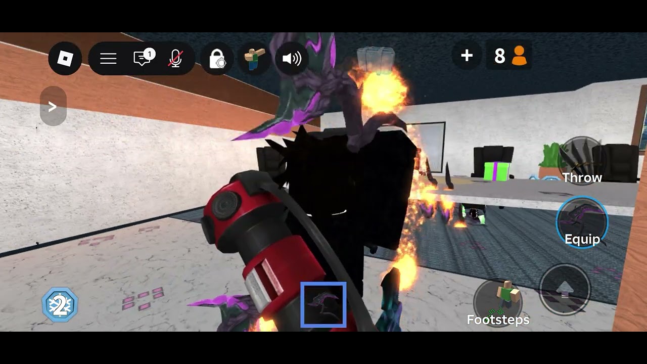 Me in a mm2 match 