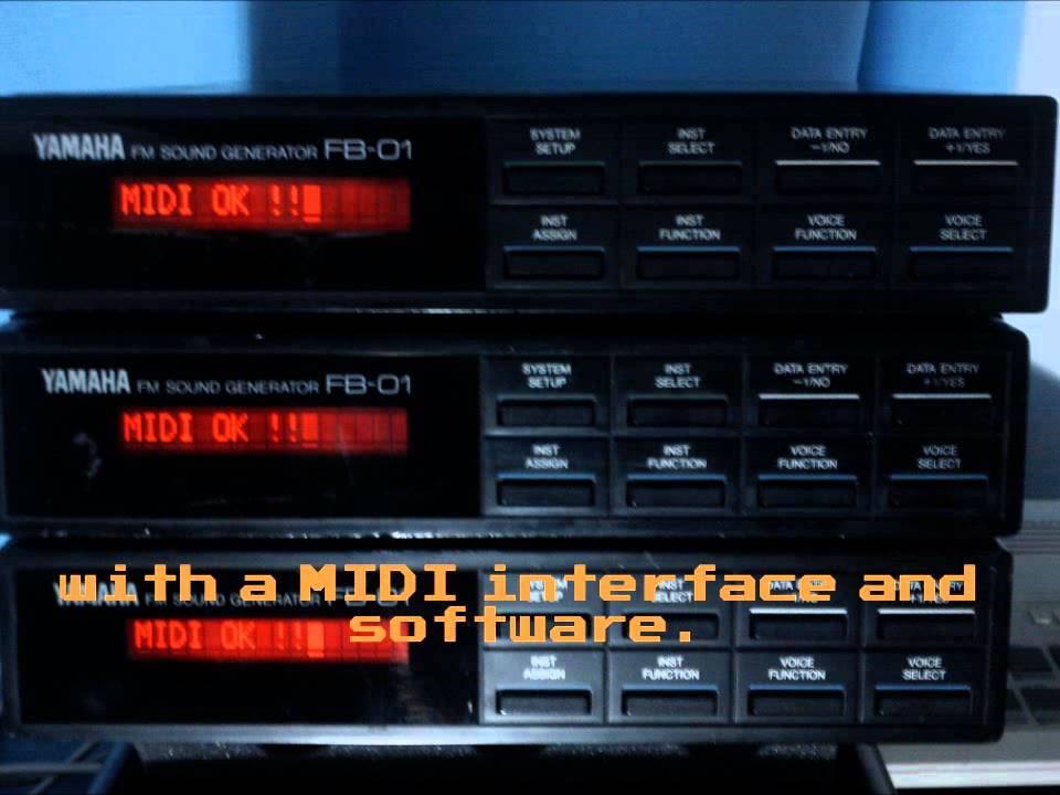 Yamaha FB-01 pop song