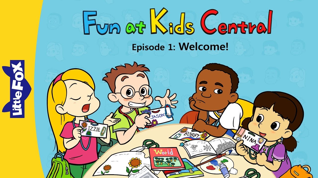Fun at Kids Central 1 | Welcome! | School | Little Fox | Bedtime Stories