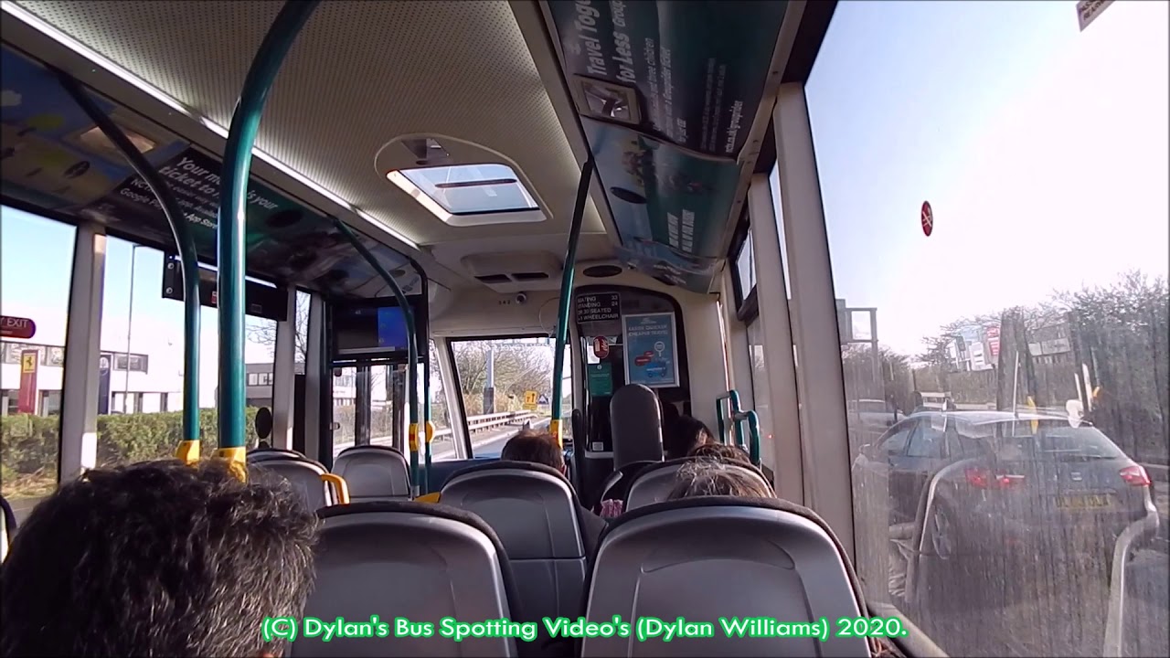 Ride on NCT YJ61 CFZ 342 Optare Solo SR Cummins on Navy Line 48 to Clifton via Lenton Lane.