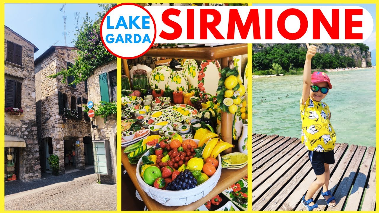 SIRMIONE ❤️ TU JEST JAK W BAJCE !!! ❤️ LAKE GARDA ❤️