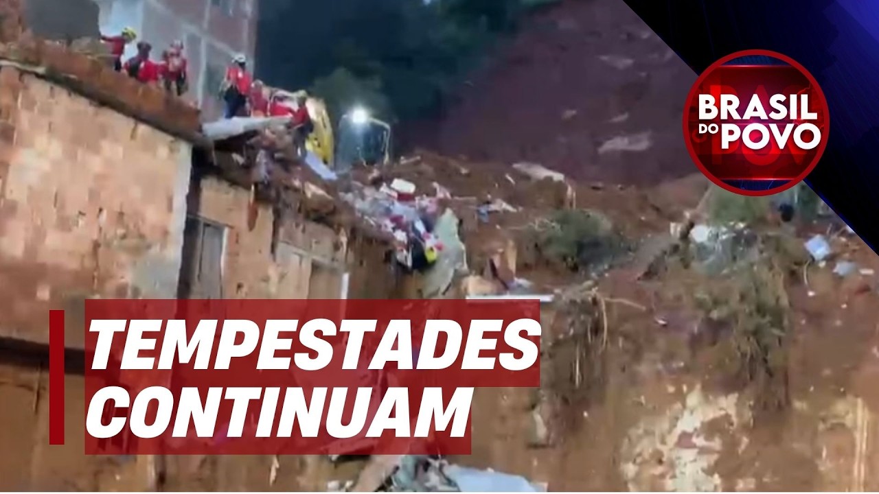 Tempestade em Juiz de Fora: após deslizamentos na cidade, chuvas retornam na madrugada