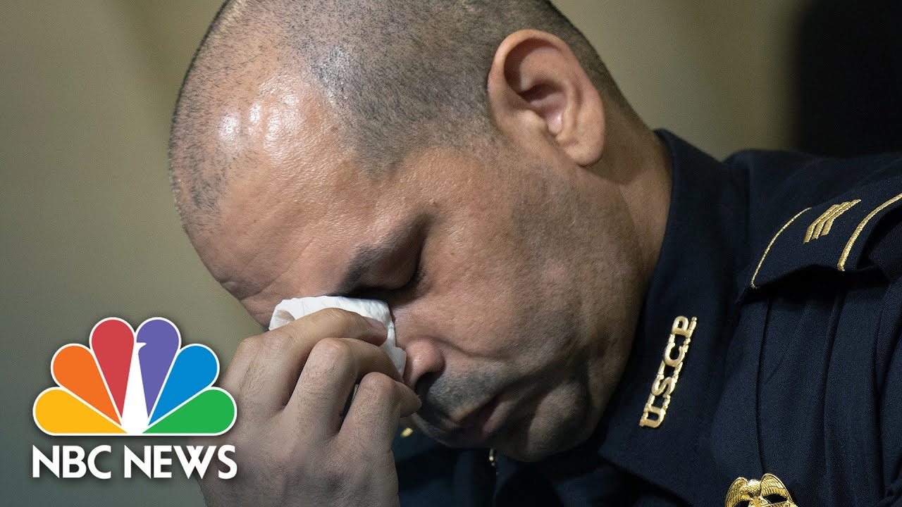 Sgt. Gonell Fights Back Tears While Recounting Trauma Of Jan. 6 Riot