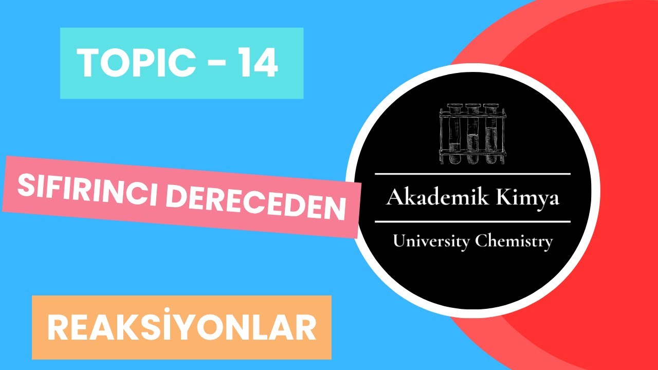 Sıfırıncı Dereceden Reaksiyonlar   Zero-Order Reactions
