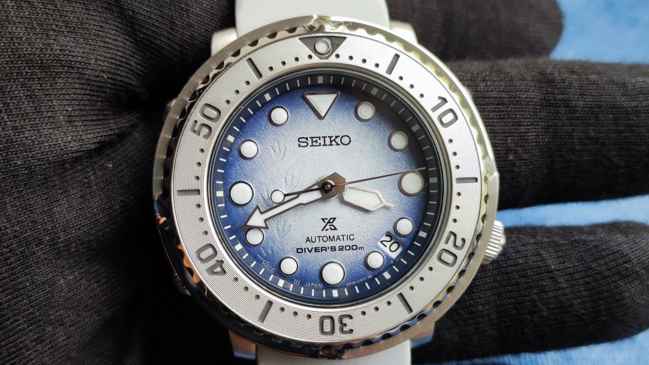 Часы Seiko Prospex Baby Tuna Save the Ocean Antarctica Special Edition SRPG59