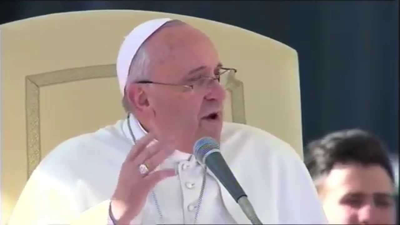 Papa Francesco parla ai fidanzati 14-02-2014