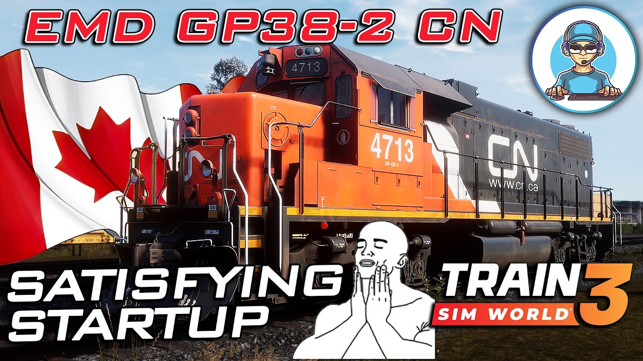 Satisfing Startup of EMD GP38-2 CN