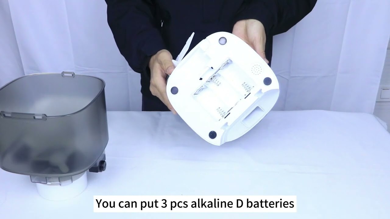 how to assemble the automatic pet feeder(FT-3)