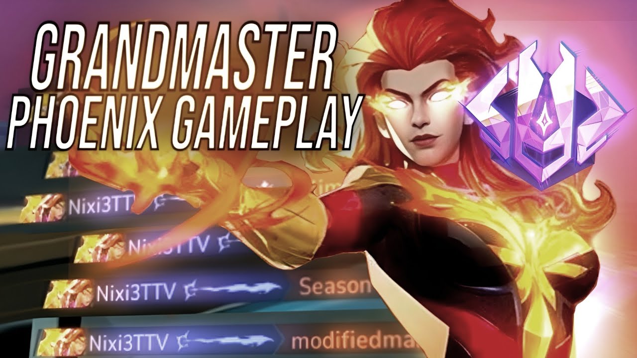 1v5 as Phoenix?! Marvel Rivals Ranked Grandmaster