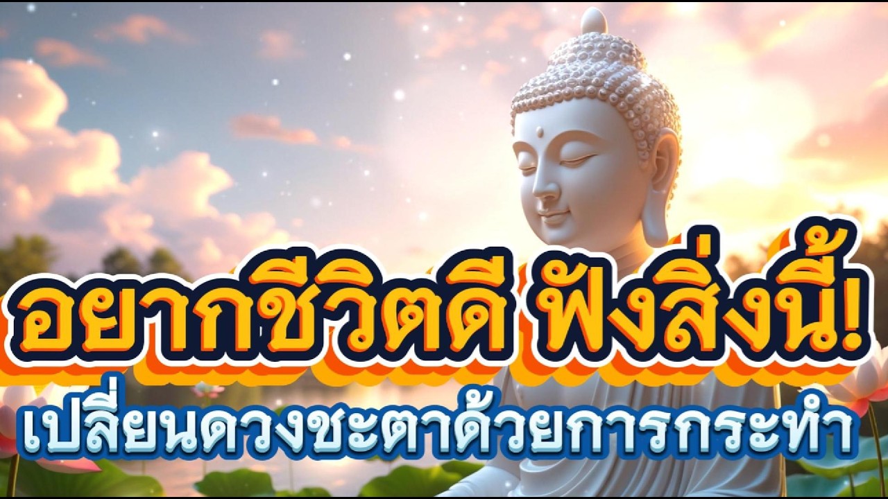 อยากชีวิตดี ฟังสิ่งนี้!เปลี่ยนดวงชะตาด้วยการกระทำ