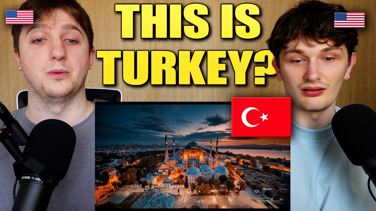 Americans React to Istanbul Love of the continents // İstanbul. Kıtaların aşkı. Drone aerial video