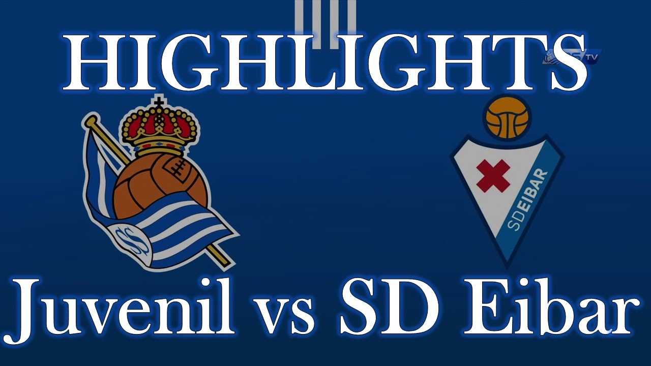 HIGHLIGHTS｜Real Sociedad Juvenil vs SD Eibar sub19｜División de Honor Jornada13