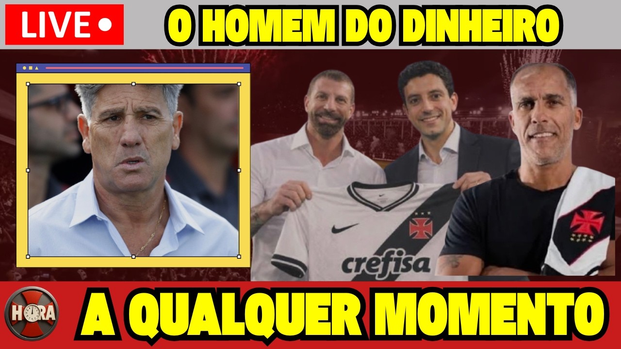 ASSINA A QUALQUER MOMENTO. RENATO GAÚCHO AVALIOU O VASCO.