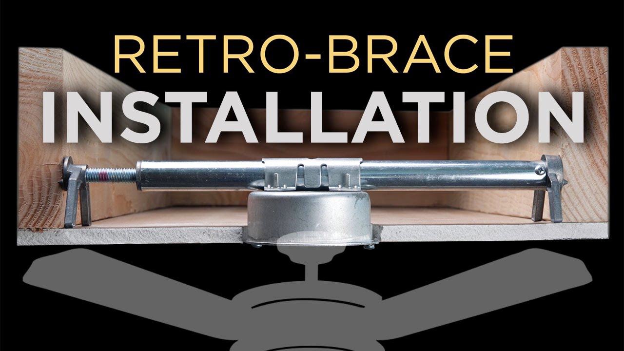 RACO Retro-Brace® Ceiling Brace & Box Kit