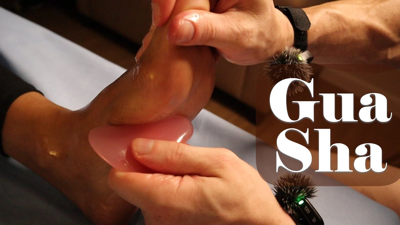 Deep Tissue Foot Massage | Relaxing Gua Sha & Reflexology