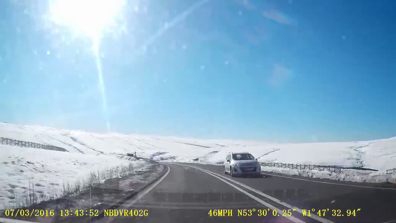 Snow timelapse  7th March 2016