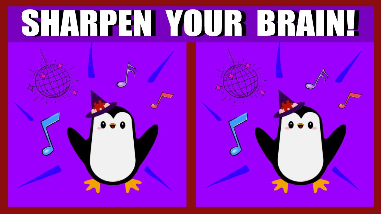 SPOT THE DIFFERENCE: PUZZLE PENGUIN’S INTRO!