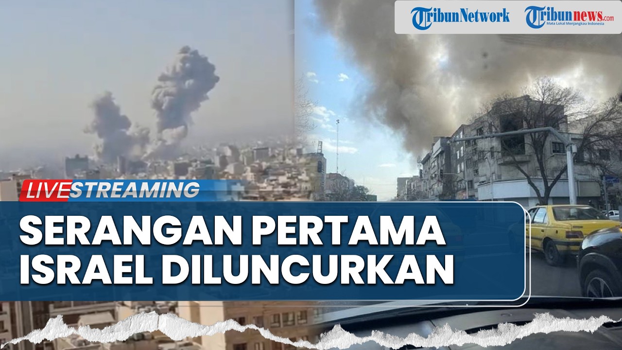 🔴LIVE: Suasana di Tel Aviv saat Israel Lancarkan Serangan Pendahuluan ke Iran