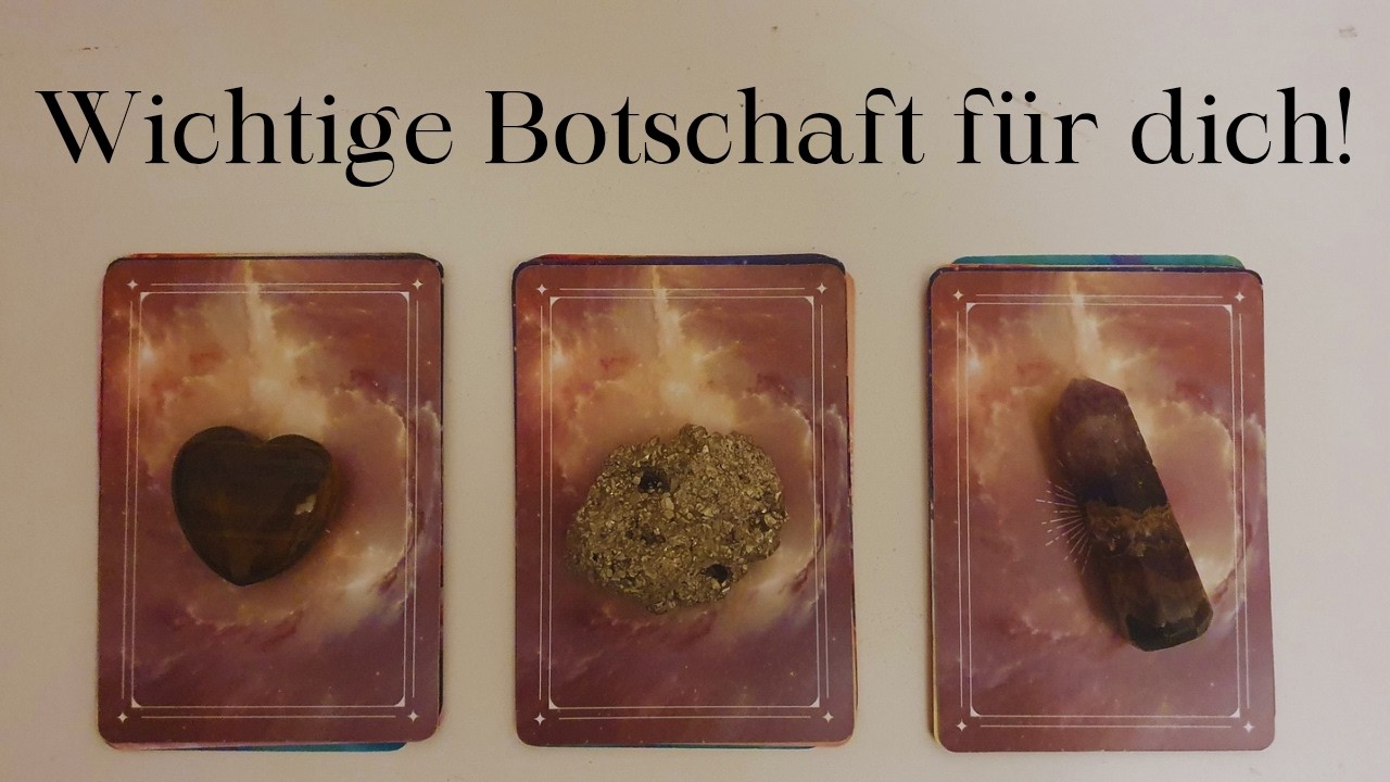🍀Wichtige Botschaft f&uuml;r dich! W&auml;hle einen Stapel!🍀#pickapile #orakel