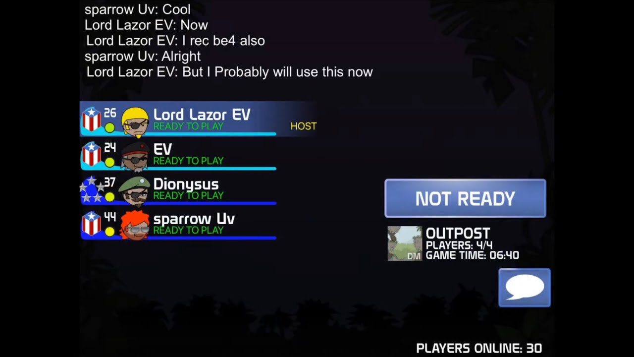 Mini Millitia Doodle Army 2: Lazor and Hydro vs Sparrow and Dion [ HYDRO IS BACK ]