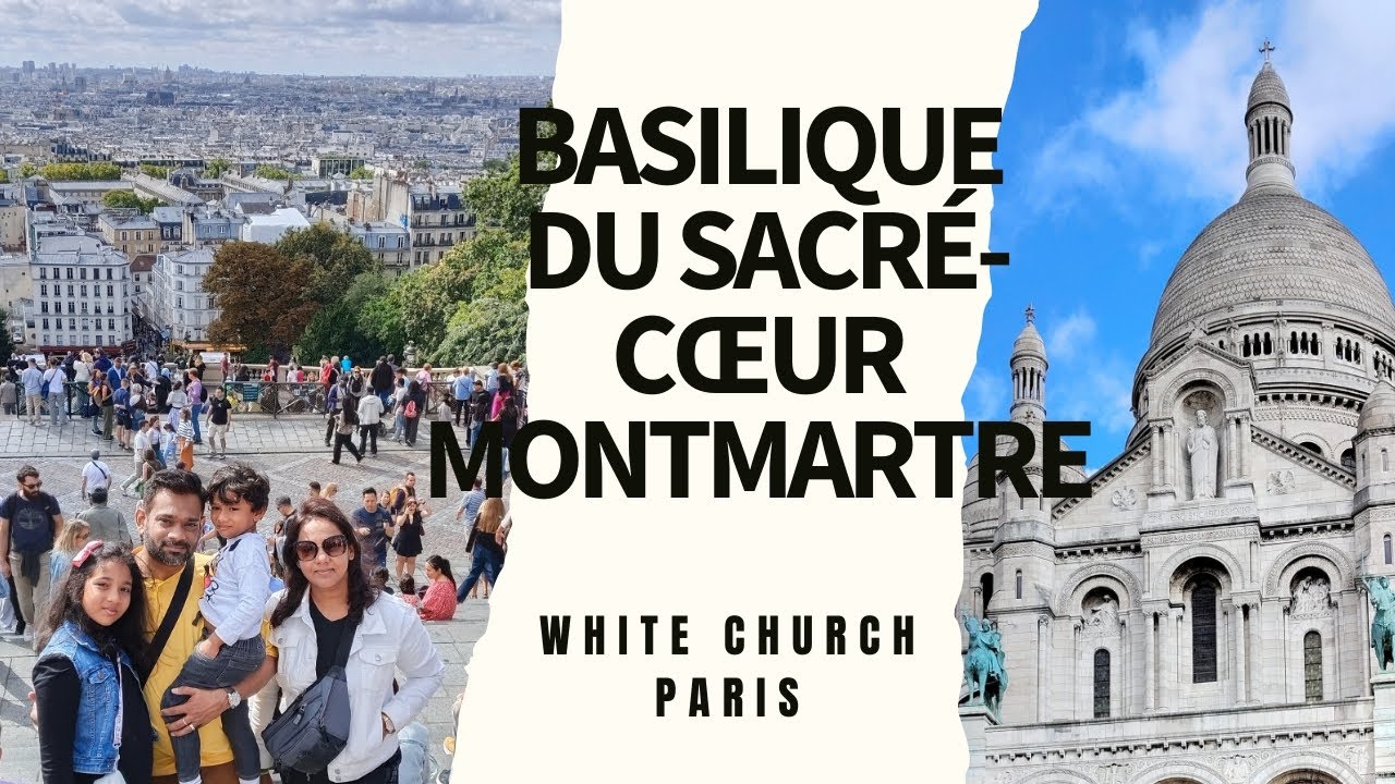 Basilica church Paris/white Church/basilique du Sacre-coeur Montmartre@Basilique75018 /little Jaffna
