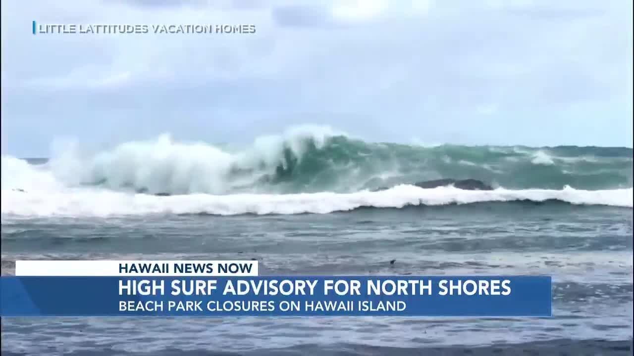 High surf advisory prompts closure of multiple Hilo beaches