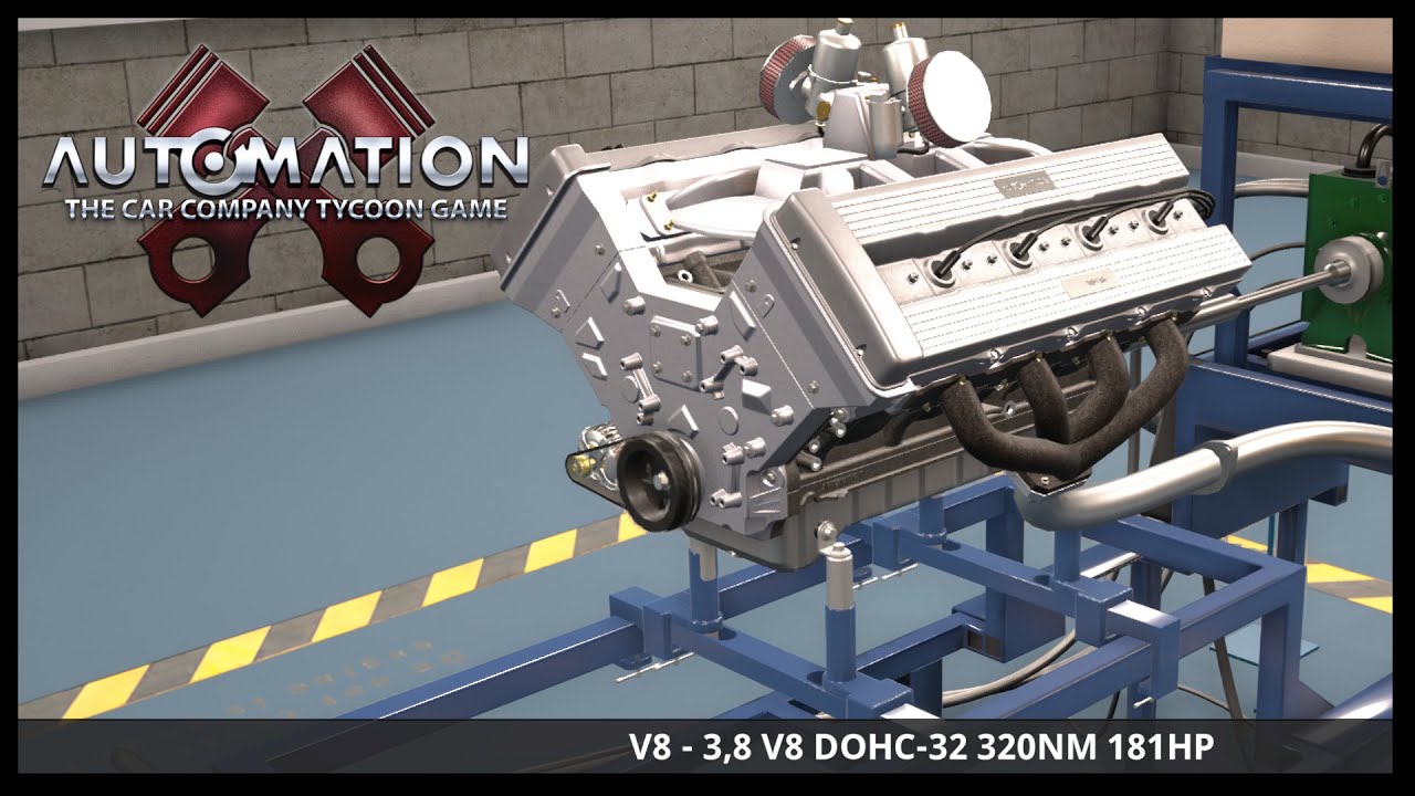 #5 Automation - KARIERA - Mocny Silnik V8 do luksusowych sedan&oacute;w! - 1955r.