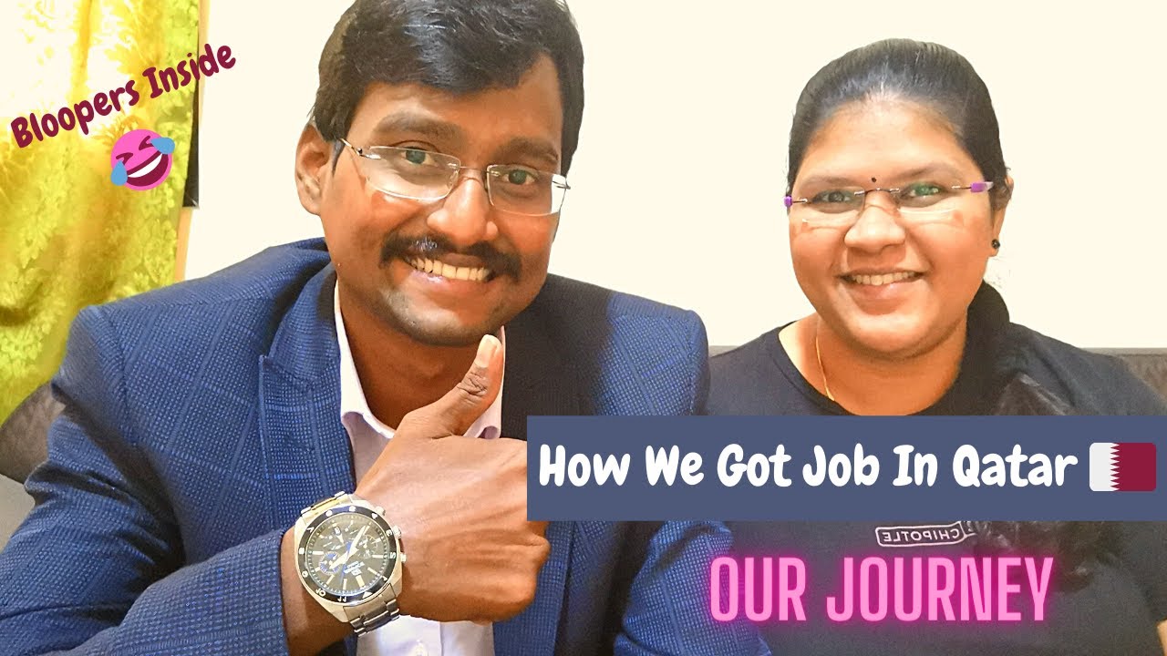 How we got Job in Qatar | Bloopers 😂 | Our Journey of Job Search in Qatar in Tamil |Qatar Tamil Vlog