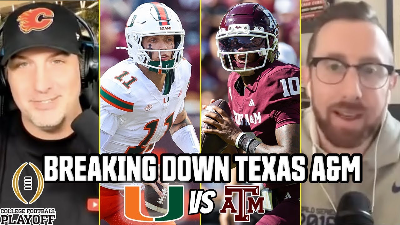 Breaking Down Texas A&M Heading Into Playoff Game vs. Miami | Connor O'Gara w/ Christopher Stock