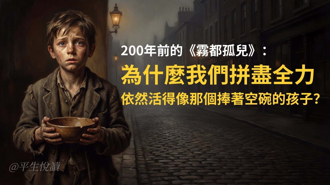 200年前的《霧都孤兒》：為什麼我們拼盡全力，依然活得像那個捧著空碗的孩子？