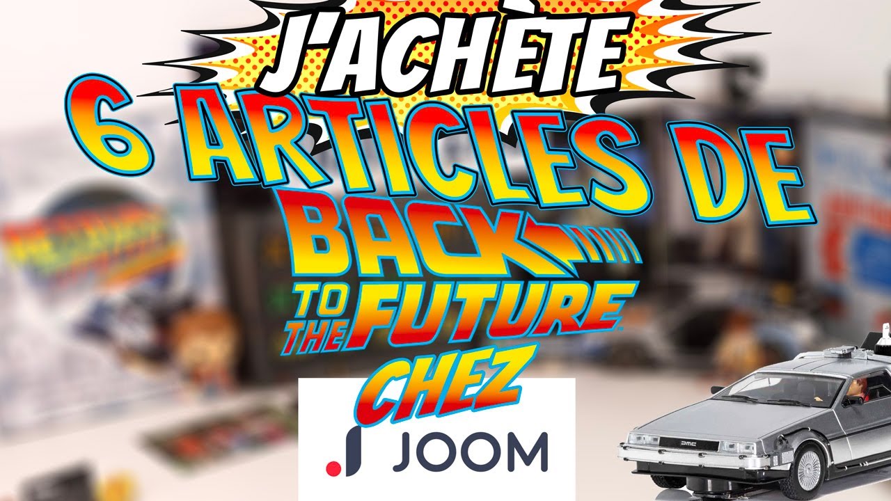 J'achète 6 Articles de RETOUR VERS LE FUTUR sur JOOM Back To The Future HAUL Shopping