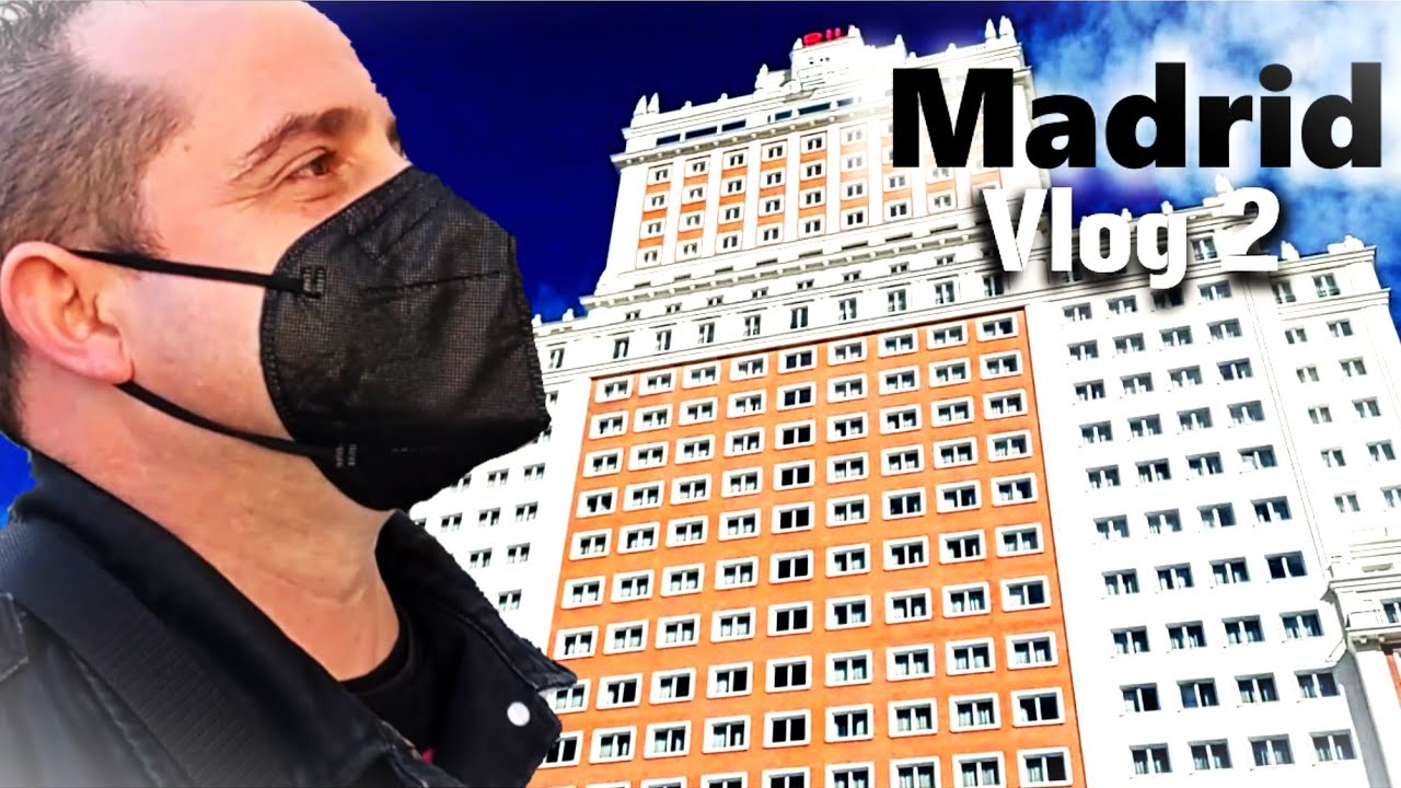🧳Hotel Riu plaza España en Madrid / BAR , MIRADOR 360 grados 🏨*IMPRESIONANTE* Vlog 2️⃣