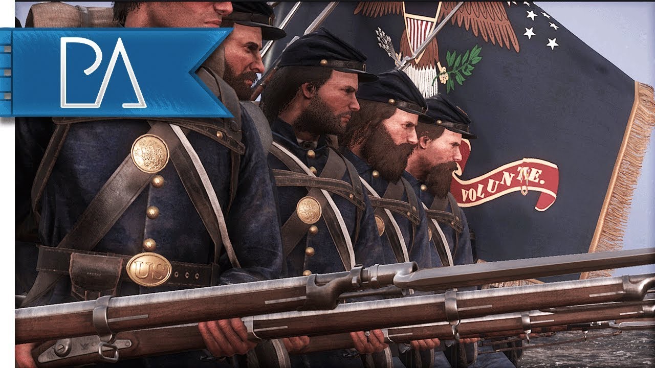 Confederates Do Not Like Bayonets - War of Rights (Huge Event)